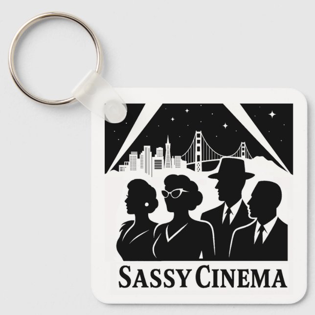 Porte-clés Cinéma Sassy (Recto)