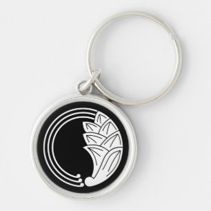 Porte-clés Circle of japanese ginger