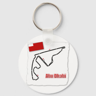 Porte-clés Circuit de généraliste d'Abu Dhabi