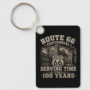 Porte-clés Circuit historique de Joliet Route 66 Americana