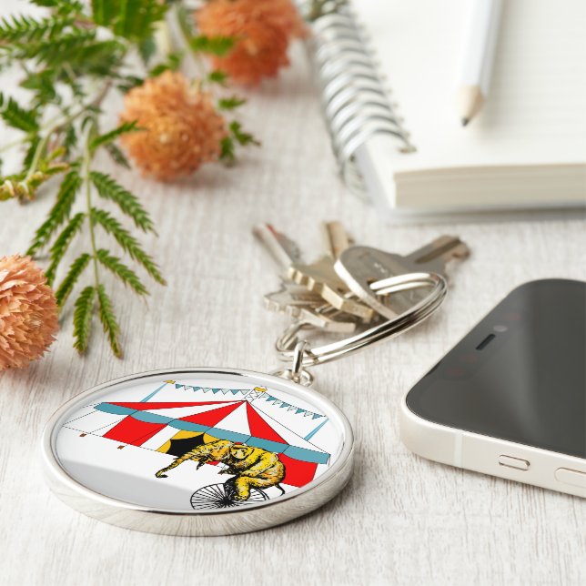 Porte-clés Cirque Memorabilia En mémoire des éléphants de cir (Côté)