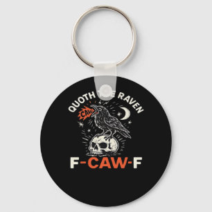 Porte-clés Citation Corbeau F-Caw-F