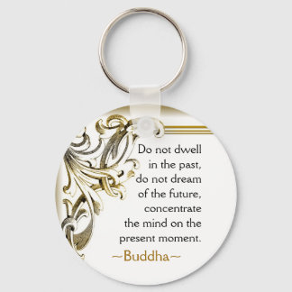 Porte-clés Citation de bouddha inspirante