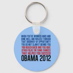 Porte-clés Citation de convention démocrate