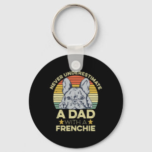 Porte-clés Citation De French Bulldog Pour Votre Père Françai