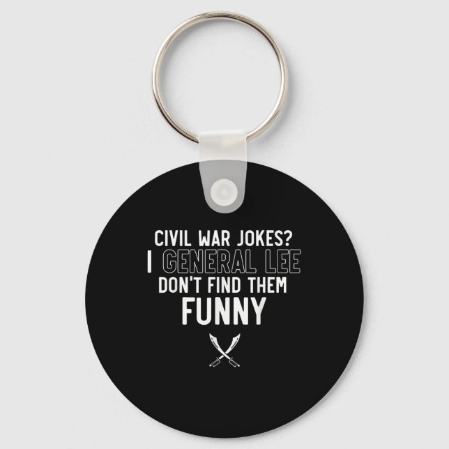 Porte-clés Citation De Guerre Civile Pour Les Enseignants D'H (Recto)