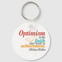 Citation de Helen Keller Optimisme