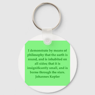Porte-clés Citation de Johannes Kepler