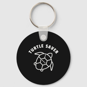 Porte-clés Citation de la tortue - Graphique de la tortue mar