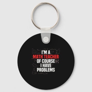 Porte-clés Citation de maths drôle Mathématiques Cher profess