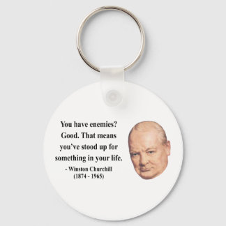 Porte-clés Citation de Winston Churchill 3b