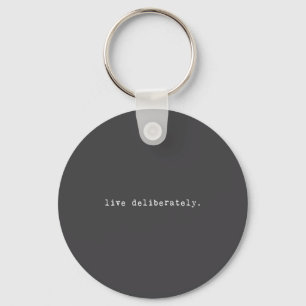 Porte-clés Citation d'eau de motivation srituelle - Vivre dél