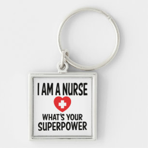 Porte-clés Citation d'infirmière drôle - LPN, RN, soins infir