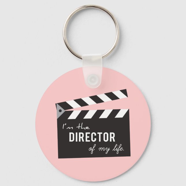 Porte-clés Citation, Directeur de ma vie, Tableau d'action (Recto)
