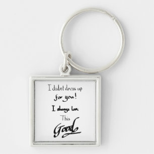 Porte-clés Citation drôle de bonne apparence Citation spiritu