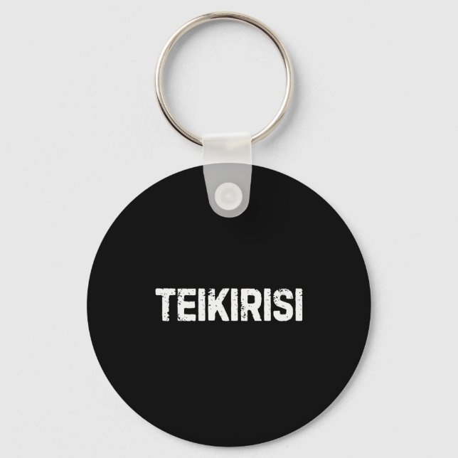 Porte-clés Citation drôle Prenez-le Facile Teikirisi Espagnol (Recto)