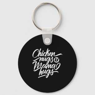 Porte-clés Citation Graphique cool - Poulets Et Mama Hugs