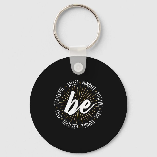 Porte-clés Citation Motivationnelle Inspiration Positive Dire (Recto)