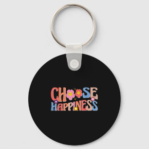 Porte-clés Citation Motivationnelle Retro Super Choisir le bo
