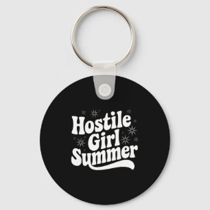 Porte-clés Citation sarcastique Rétro Citation Fille hostile
