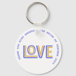 Porte-clés Citations de l'enseignant Appréciation de retraite