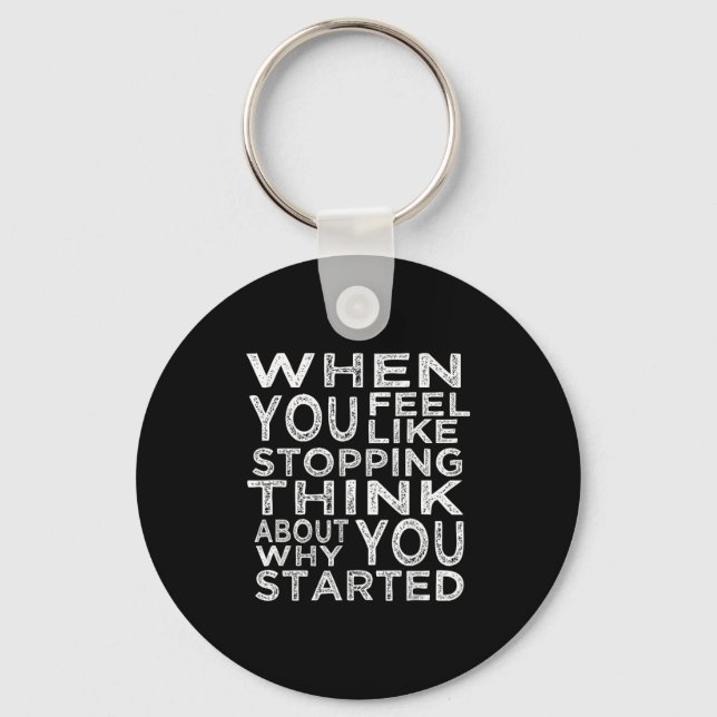 Porte-clés Citations Motivationnelles Cadeaux Inspirationnels (Recto)