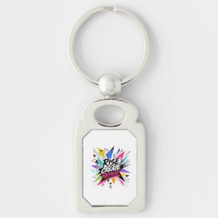 Porte-clés Citer Créer Répéter Citation Inspirante Motivante