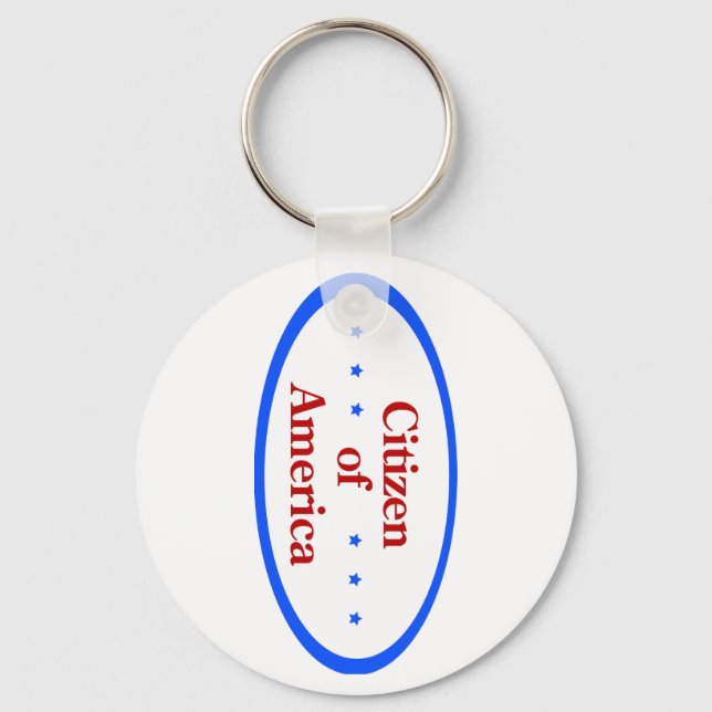 Porte-clés Citoyen d'Amérique  (Recto)