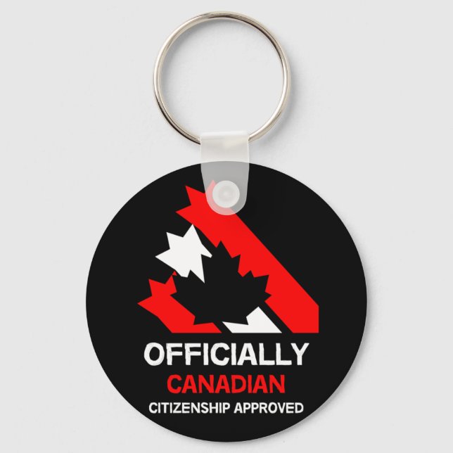 Porte-clés Citoyenneté canadienne | Cadeau | Célébration Mug  (Recto)