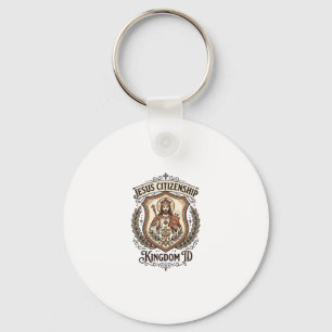 Porte-clés Citoyenneté de Jésus Royaume ID Citoyenneté de Jés