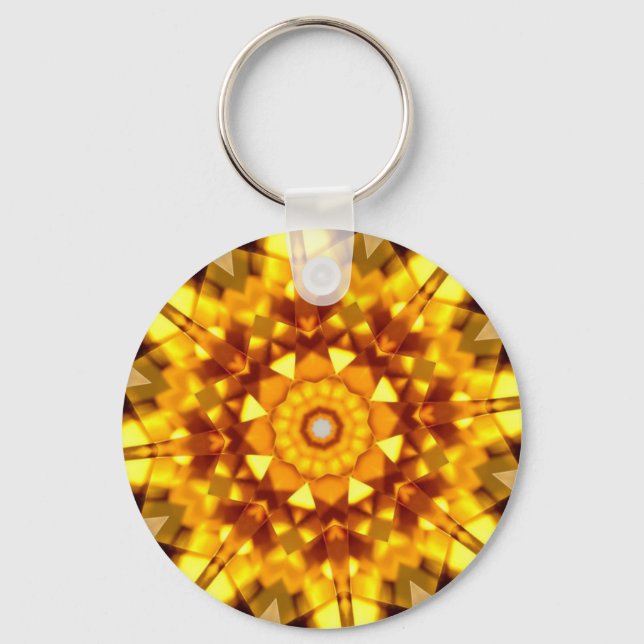 Porte-clés Citrine Kaleidoscope (Recto)