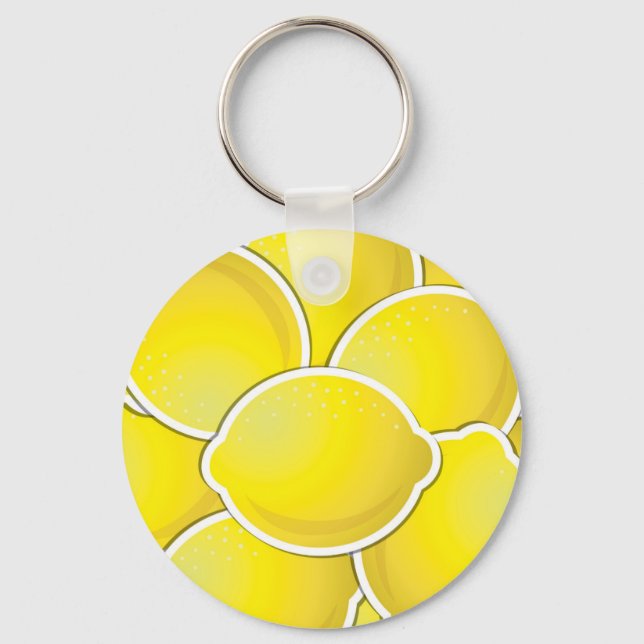 Porte-clés Citron funky (Recto)