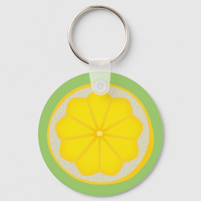 Porte-clés Citron lemon (Recto)