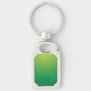Porte-clés Citron Soda avec Fond d'Art à Petites Bulles