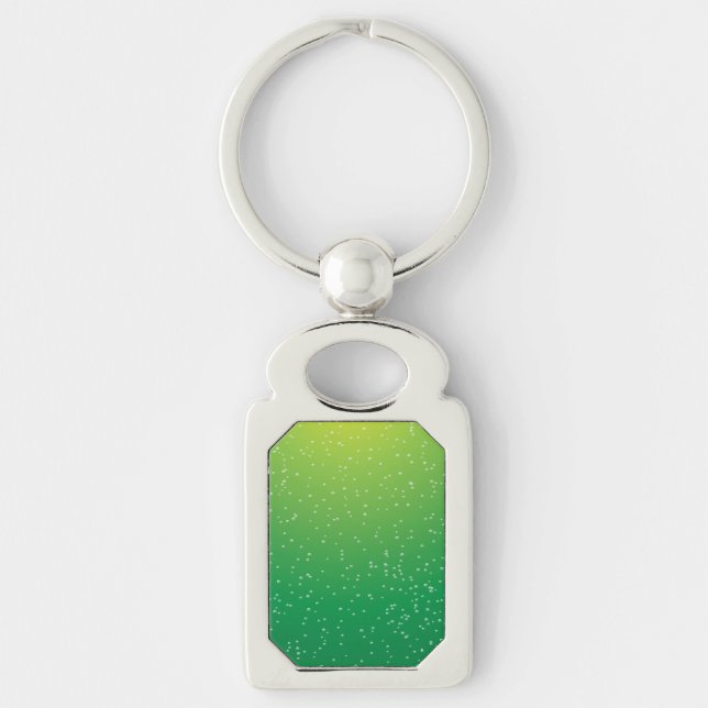 Porte-clés Citron Soda avec Fond d'Art à Petites Bulles (Devant)