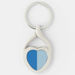 Porte-clés Citronnade Bleu Électrique et Duo Ton Aigue-Marine
