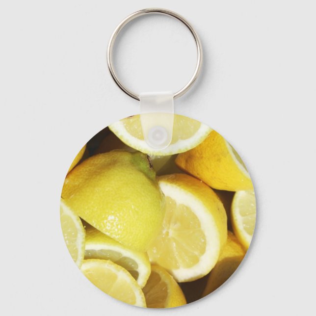 Porte-clés Citrons jaune (Recto)