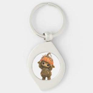 Porte-clés Citrouille de Lutin de Mousse