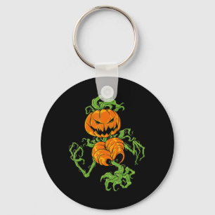 Porte-clés Citrouille Lazy Halloween Costume d'effroi Éffraya