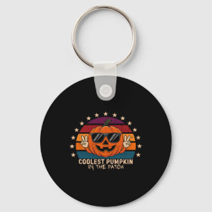Porte-clés Citrouille Le Plus Cool Dans Le Patch Enfants Garç