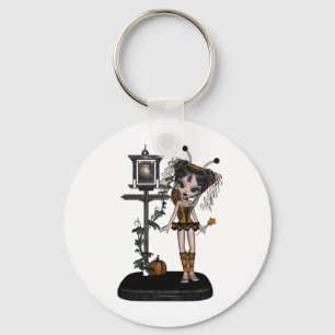 Porte-clés Citrouille rêveur de nymphe