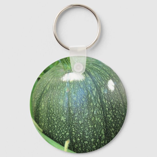 Porte-clés Citrouille vert (Recto)