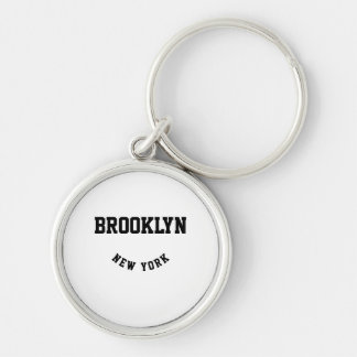 Porte-clés City and State Custom Location Keychain