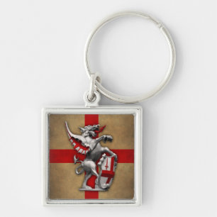Porte-clés City of London Dragon Square Keychain
