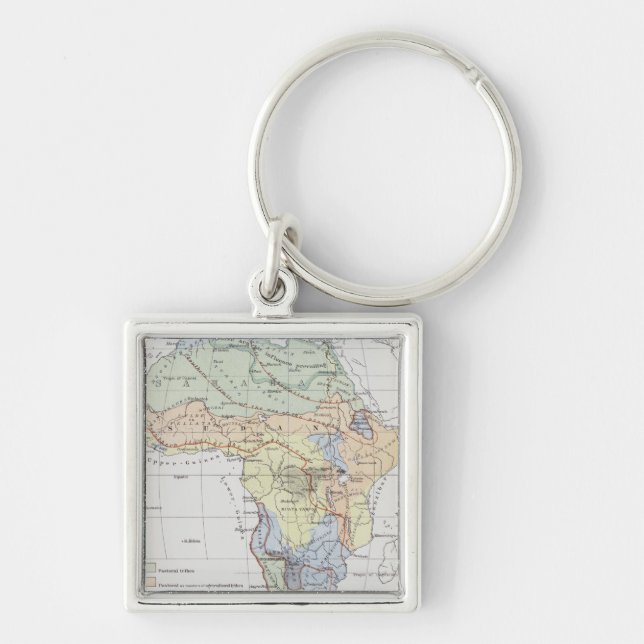 Porte-clés Civilisations de l'Afrique (Devant)