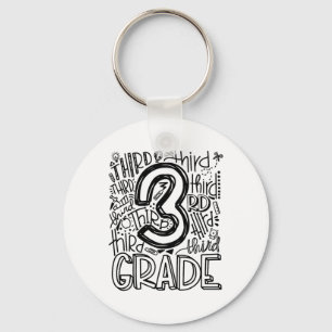 Porte-clés Ck À L'École Premier Jour Typographie De L'École T