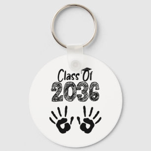 Porte-clés Cl de 2036 Grandis avec Moi T-shirt Empreinte sur