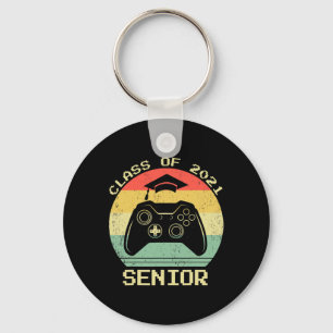 Porte-clés Cl Of 2021 Mignonne Graduation Gift Jeu Vidéo Game