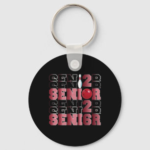 Porte-clés Cl Rétro De 2026 Bowling Senior Senior Night 2026