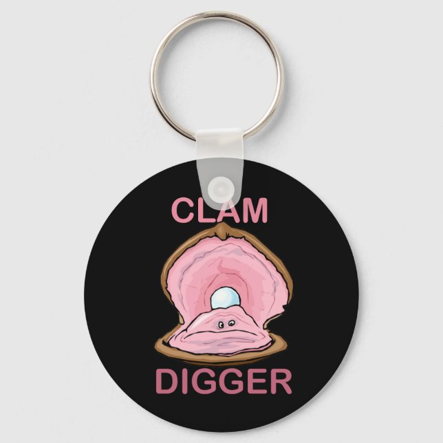 PORTE-CLÉS CLAM DIGGER (Recto)